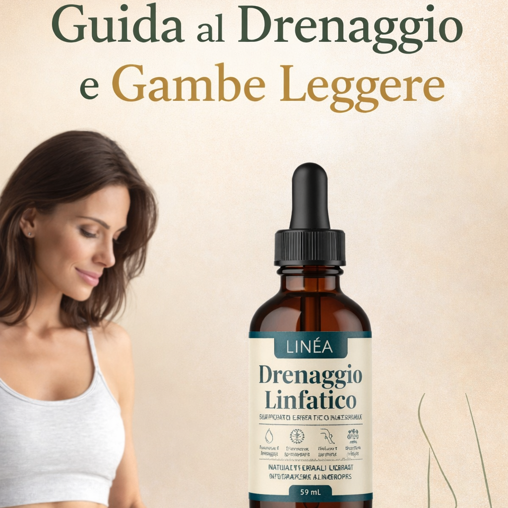 Guida al drenaggio e gambe leggere